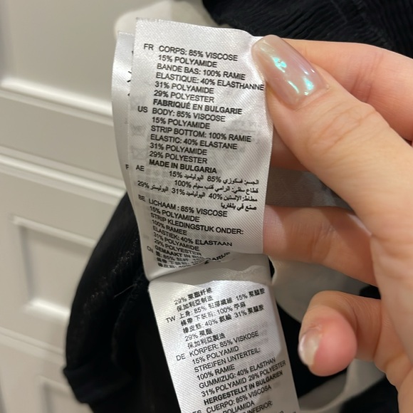 Sandro black skirt size 1 XS - Picture 6 of 10